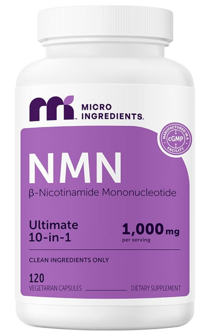 Micro Ingredients Complejo NMN de 1000 mg